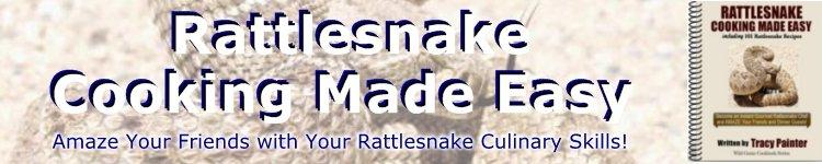 Rattlesnake Recipes Cookbook